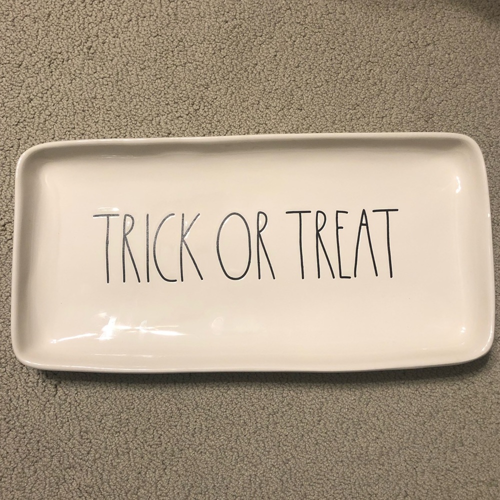 Rae Dunn Trick or Treat Tray